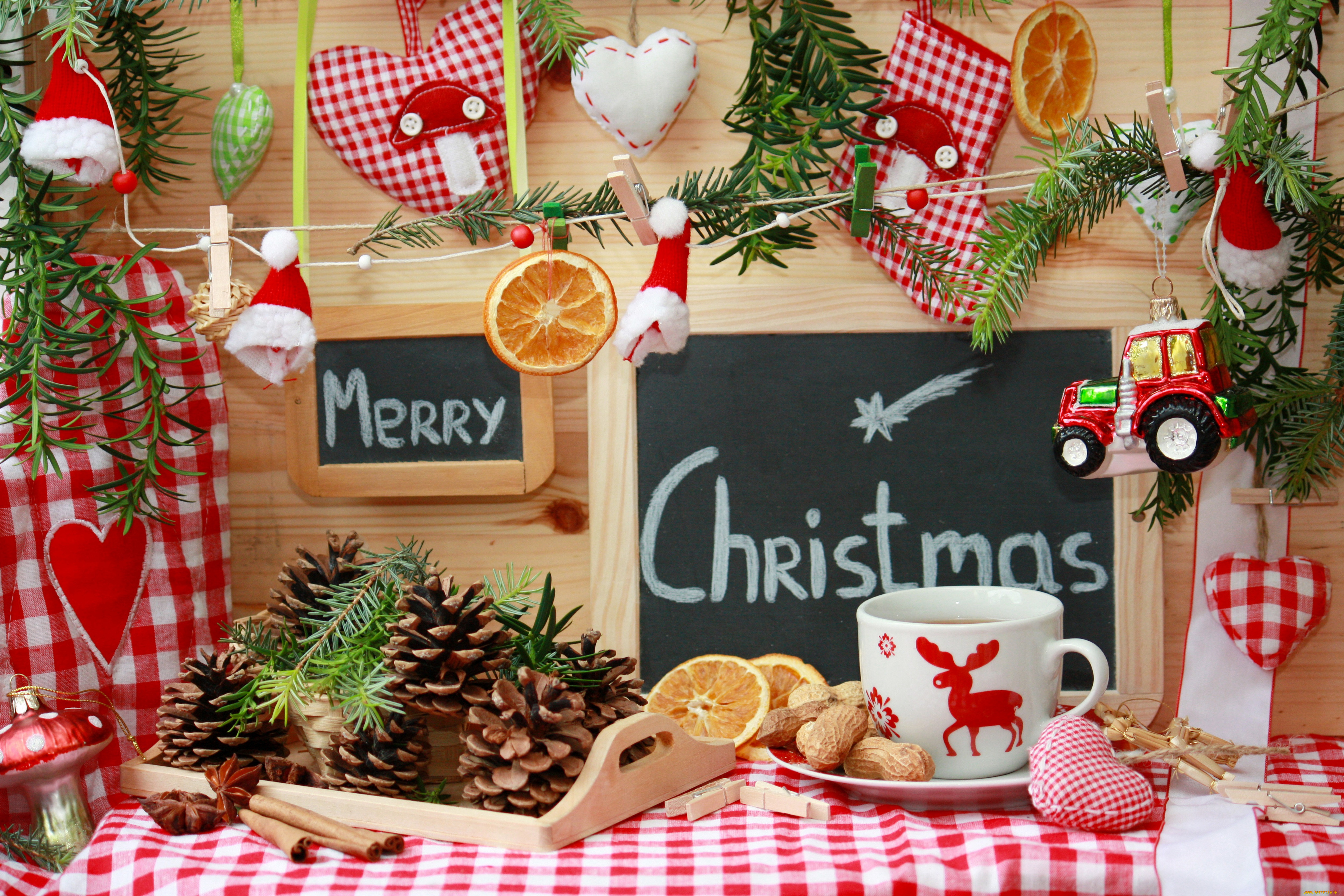 праздничные, угощения, чашка, рождество, праздник, christmas, пряности, шиш...